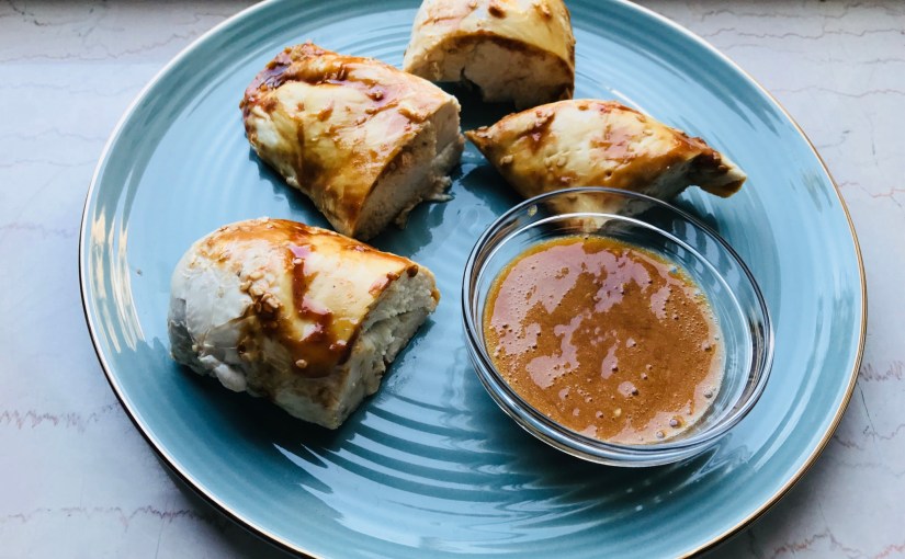 Pechugas de pollo barbacoa en&nbsp;papillote