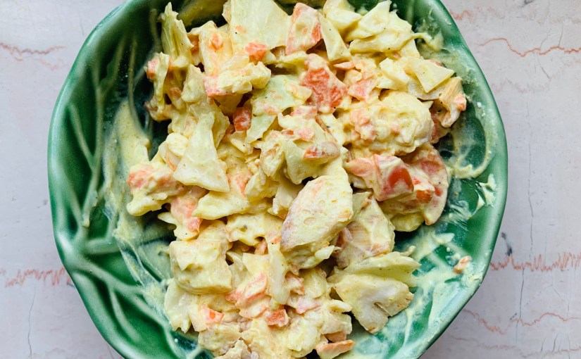 Coleslaw saludable (ensalada&nbsp;americana)