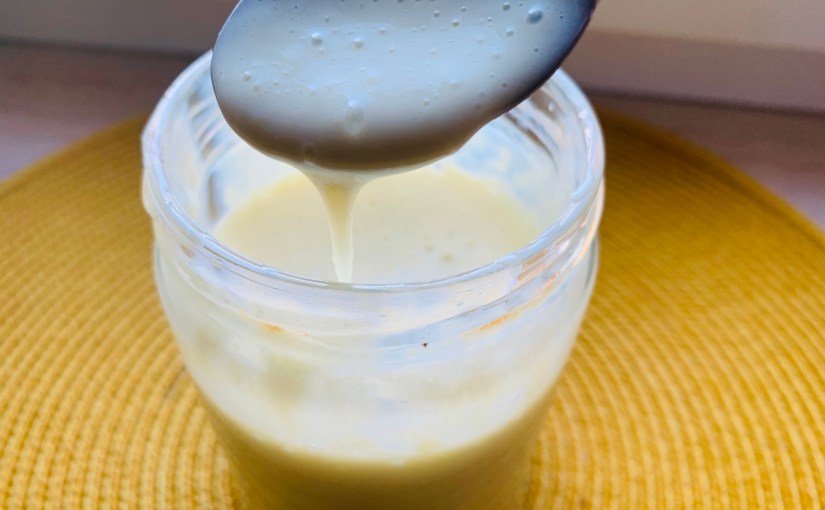 Leche condensada casera con thermomix (2 ingredientes, 10 minutos y&nbsp;saludable!)