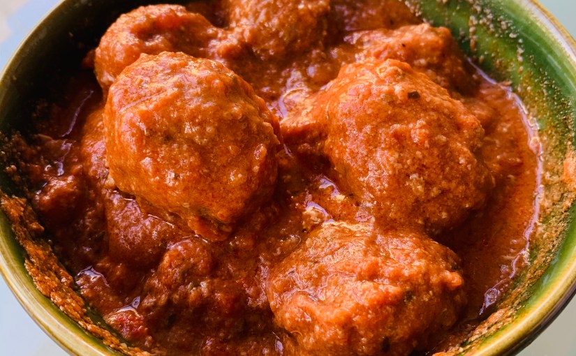 Albóndigas en salsa de tomate (con y sin&nbsp;Crockpot)